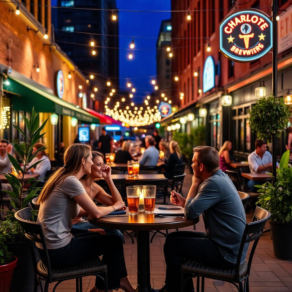 Couples dining and enjoying waterfront & harbor in Charleston - romantic restaurants and local cuisine perfect for date nights