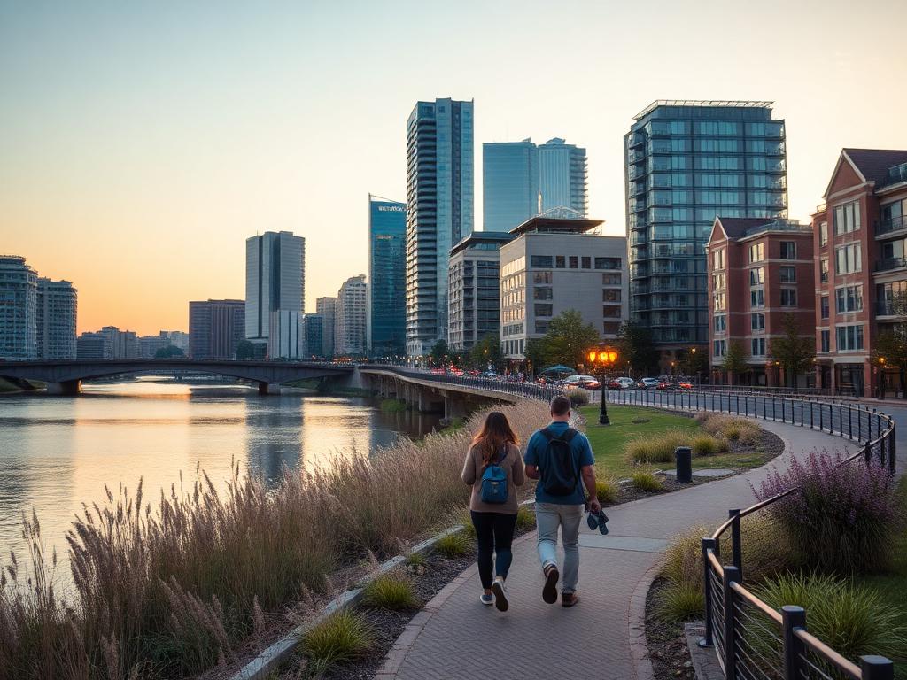 Beautiful Columbus riverfront & parks attractions and activities - seasonal romantic experiences for couples throughout the year