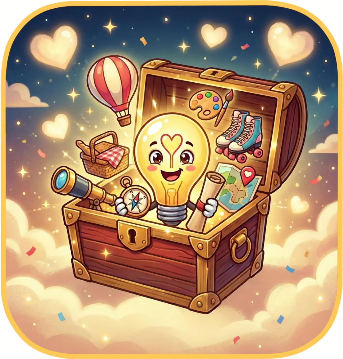 Unique Date Ideas - Interactive dating tool for couples to plan dates and strengthen relationships