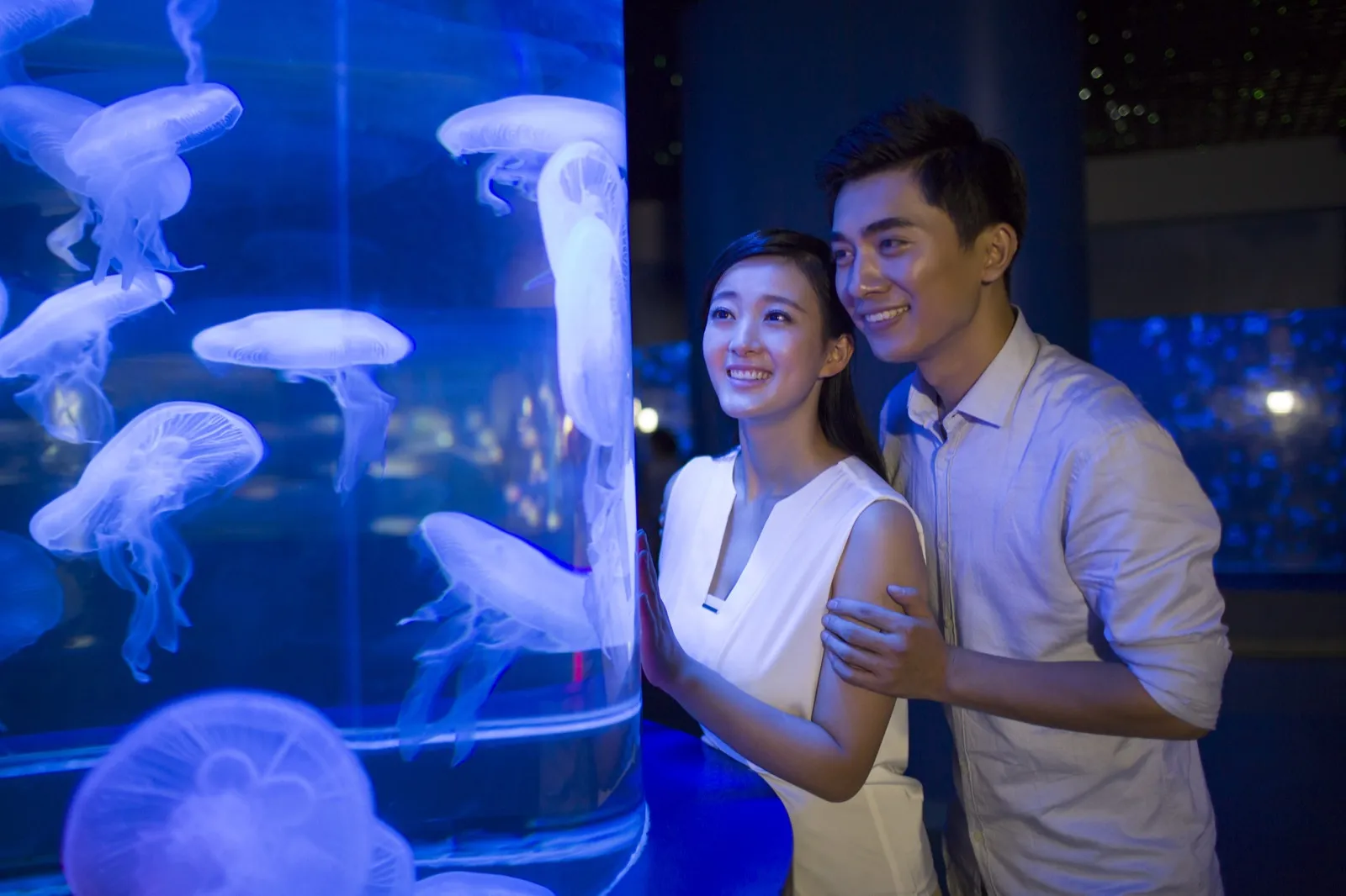 Birch Aquarium hilltop ocean views La Jolla San Diego date