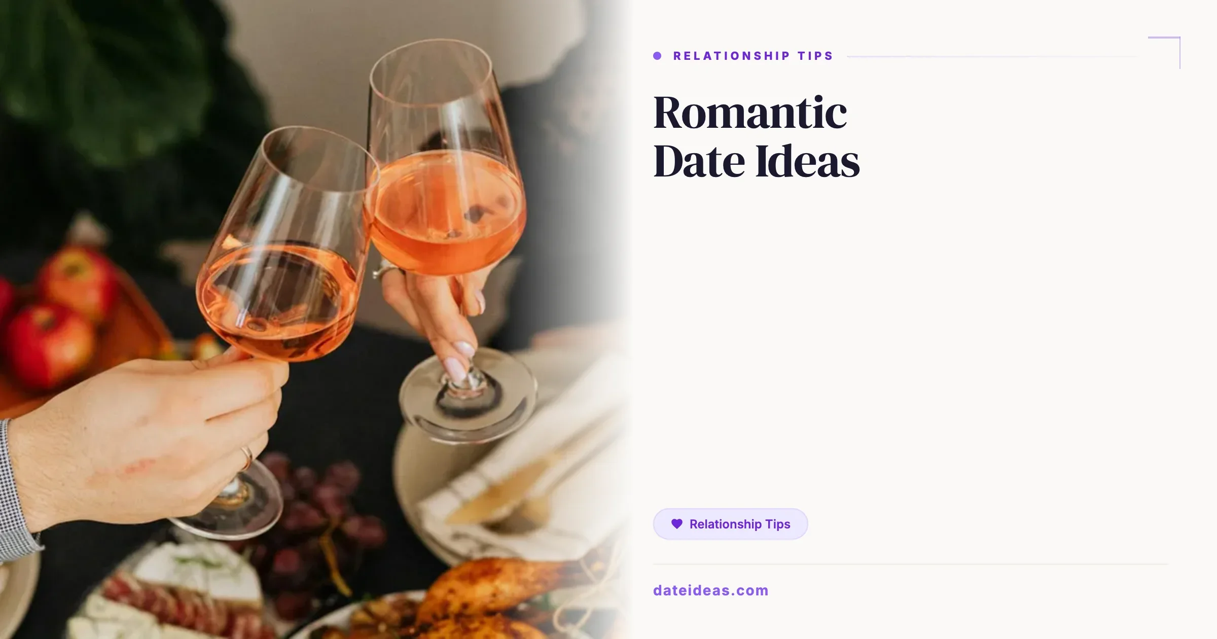 Ideas for Romantic Dates: Ways to Connect