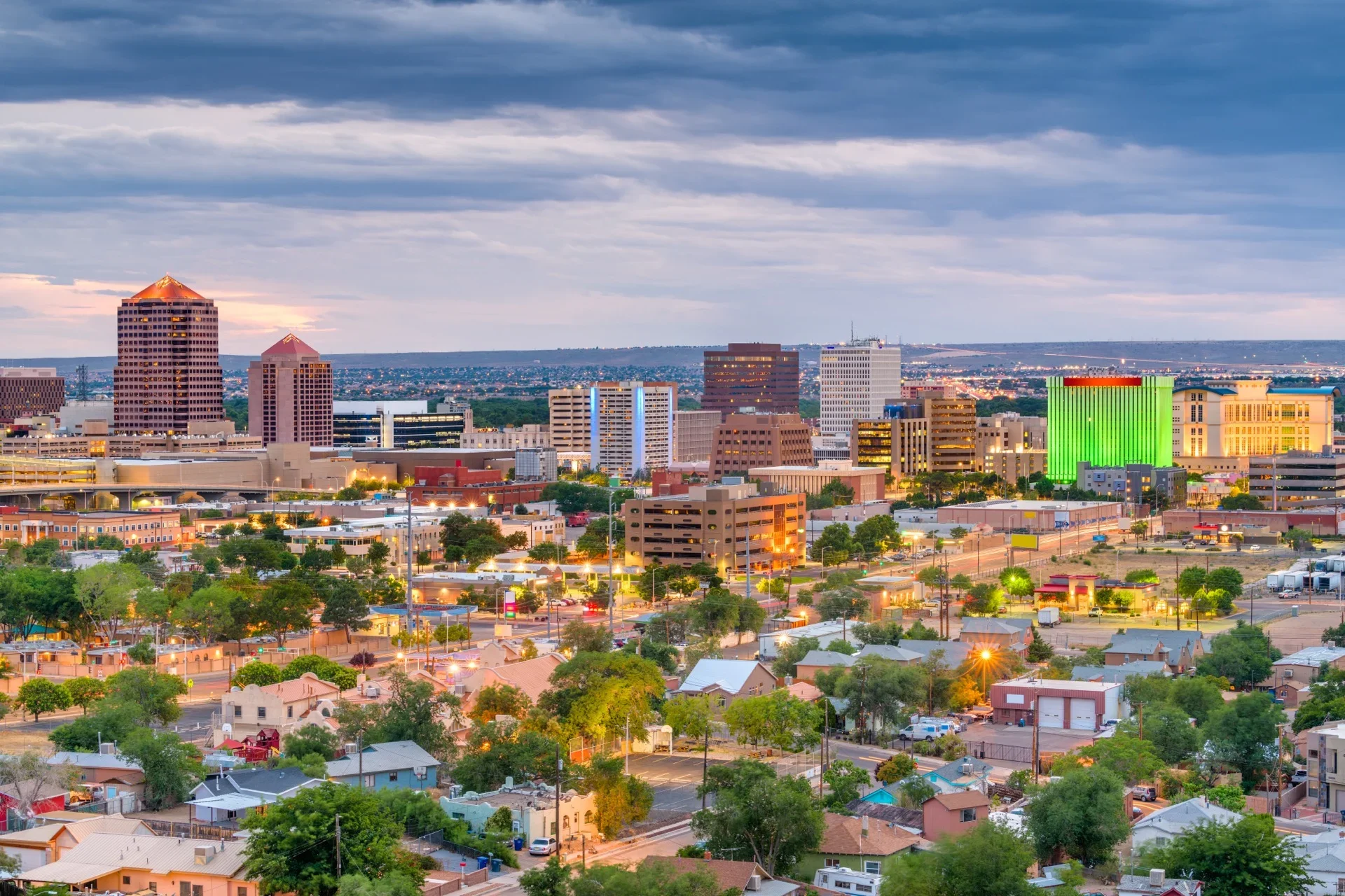 Romantic couple enjoying desert adventures in Albuquerque - perfect date planning destination with stunning city views and intimate atmosphere
