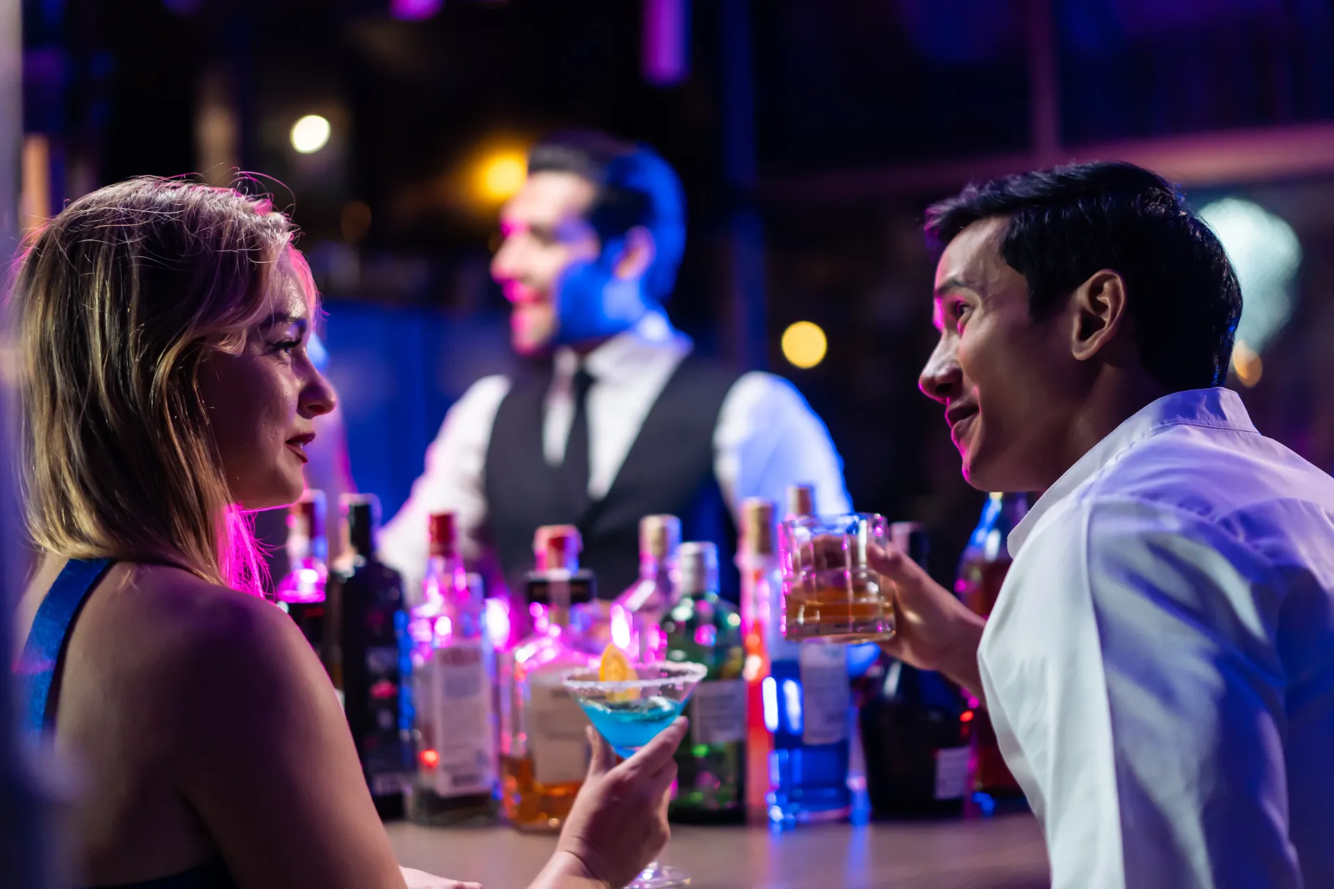Couples dining and enjoying culinary excellence in Dallas - romantic restaurants and local cuisine perfect for date nights