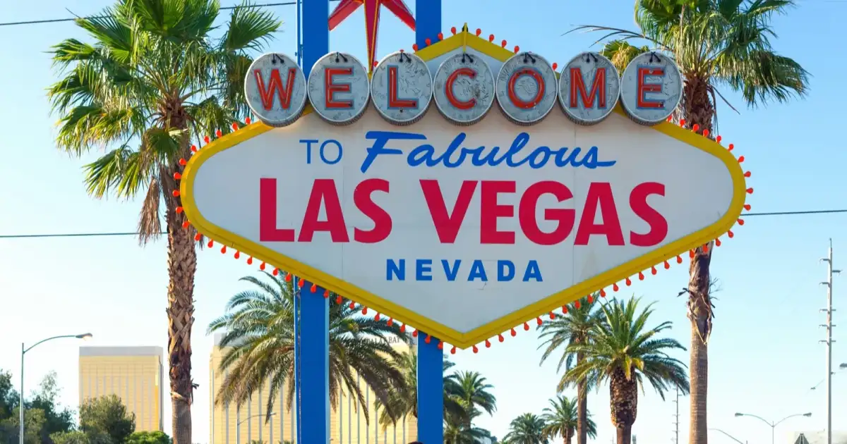 Fremont Street Experience with neon lights and vintage casinos in downtown Las Vegas