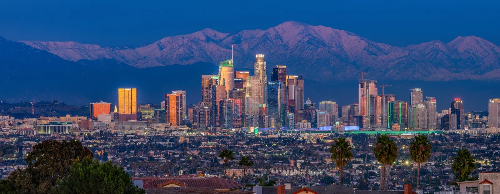 Griffith Observatory Los Angeles sunset city views date spot