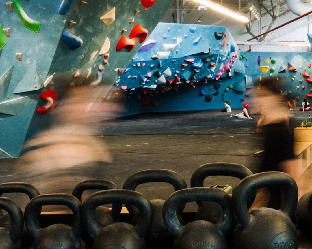 Active first date bouldering in Seattle - Bouldering Project climbing gym for beginners