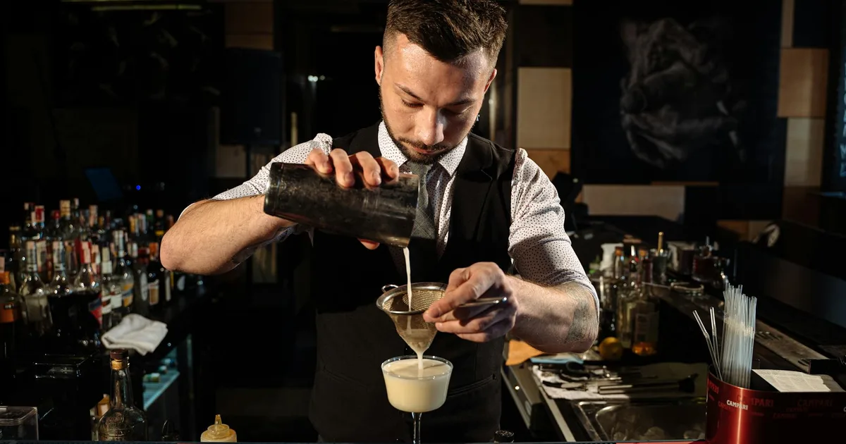 Couple blending their own bourbon together at a Louisville distillery