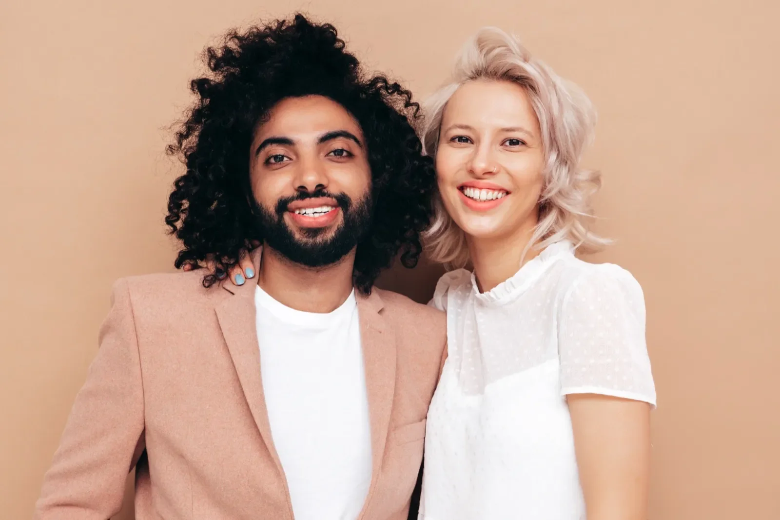 Couple strengthening their bond through honest and caring conversation