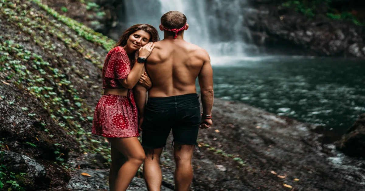 Solstice Canyon trail Malibu waterfall date hike LA