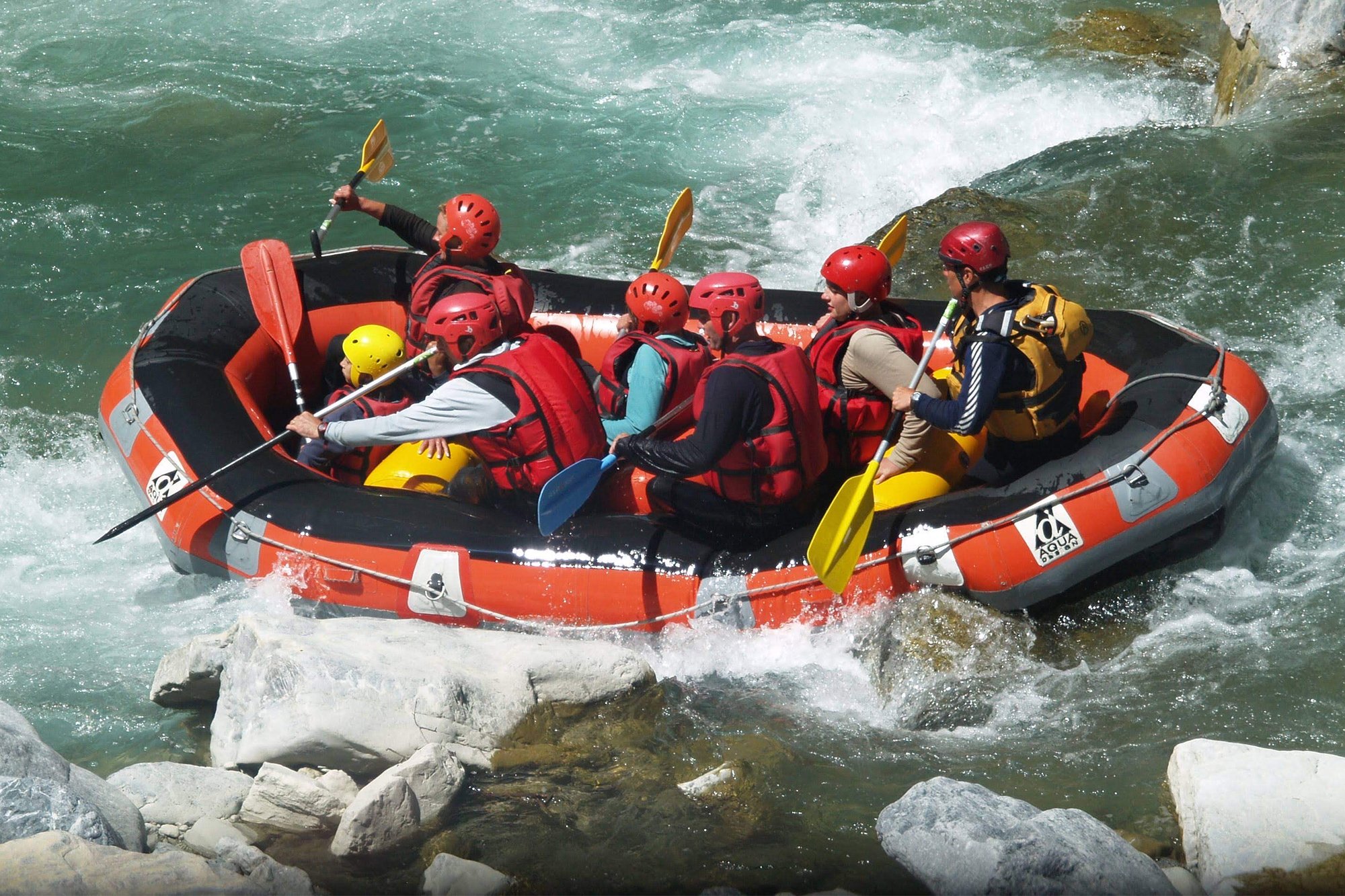 Whitewater rafting Skykomish River Seattle Class IV-V rapids adventure date